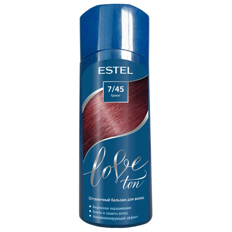 Love Ton Оттеночный бальзам, тон 7.45 Гранат от Estel + 1