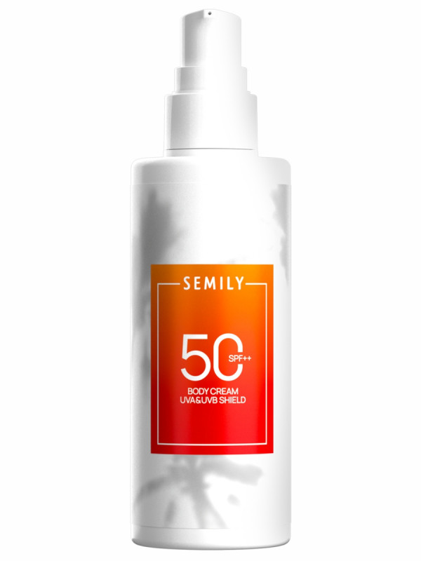 Солнцезащитный крем для тела SPF50 150мл от Semily + 1