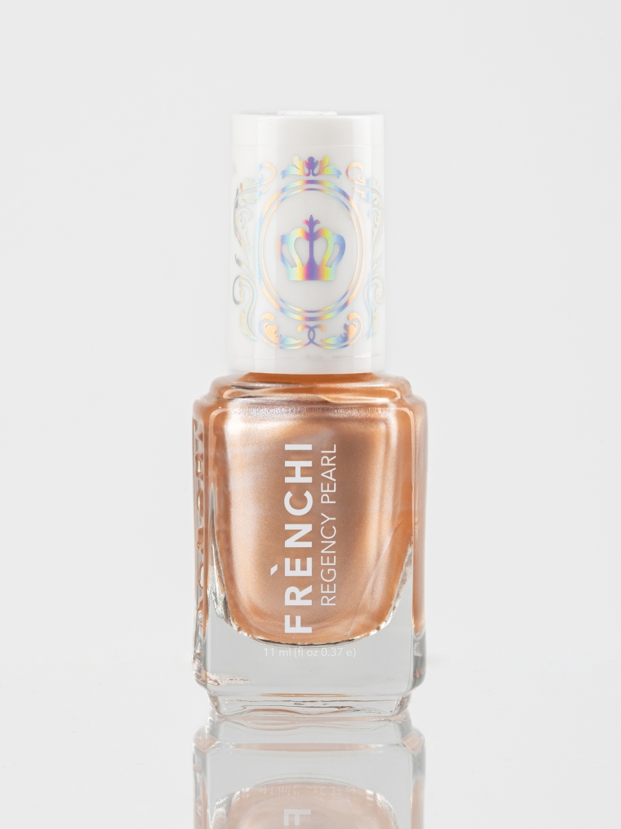 Лак для ногтей перламутровый Regency Pearl, тон 01 от Frenchi  + 4