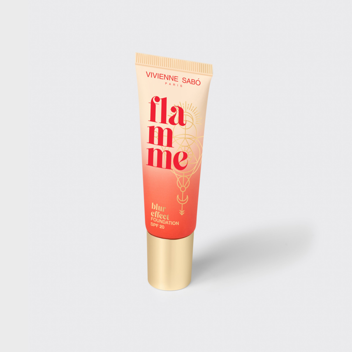 Тональный крем SPF20 Flamme, тон 03 бежевый от Vivienne Sabo + 6