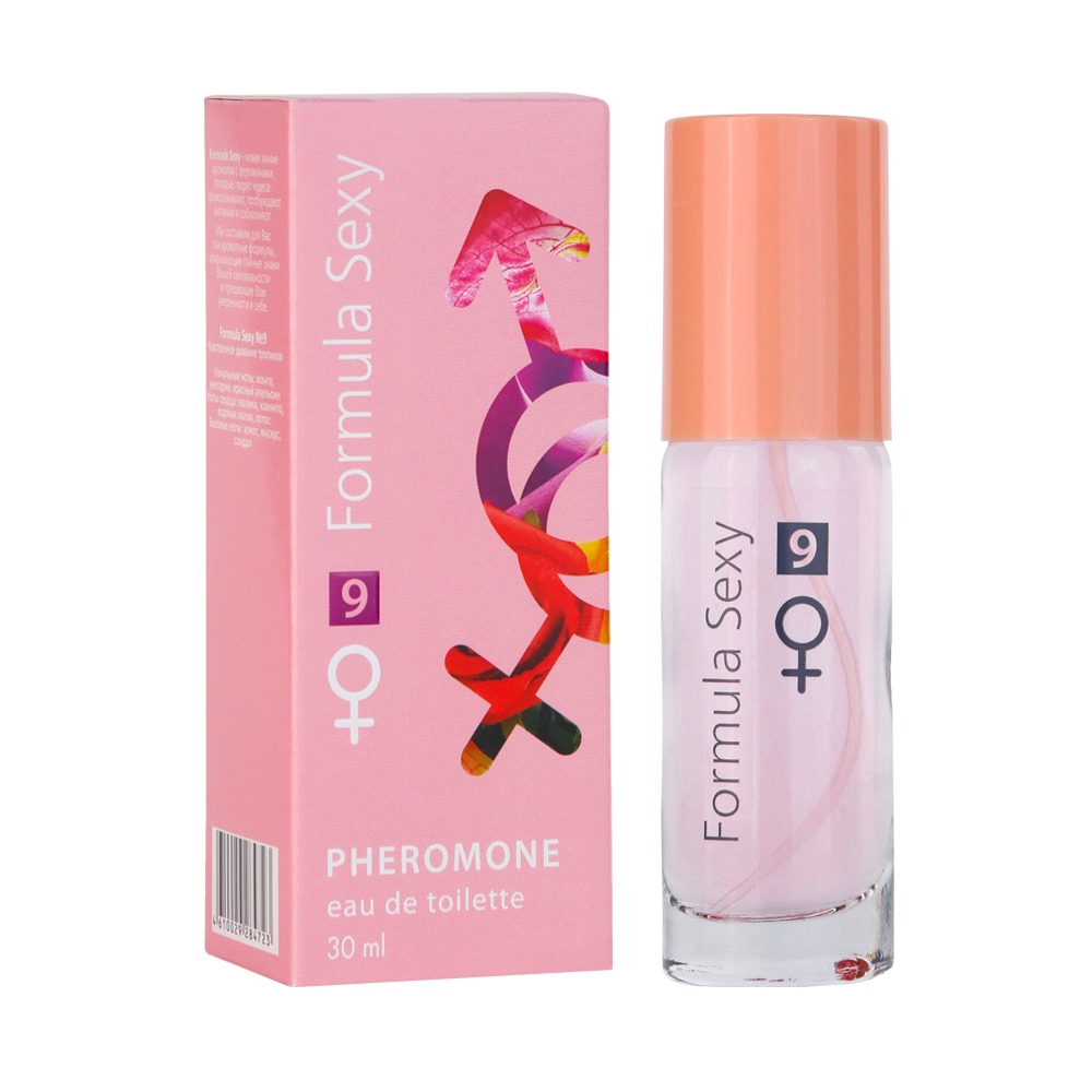 Туалетная вода женская с феромонами Formula Sexy №9 30мл от Formula Sexy + 5