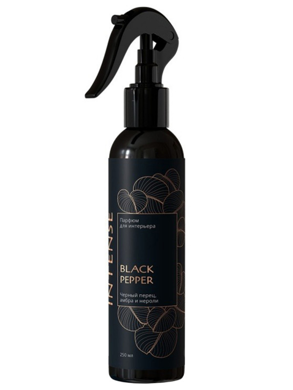 Парфюмированный Ароматизатор воздуха Intense Black pepper Чёрный перец 250мл от Clean&Green + 1