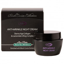 Black Caviar Collection AGE+ Ночной Крем против морщин на основе экстракта черной икры 50мл 
