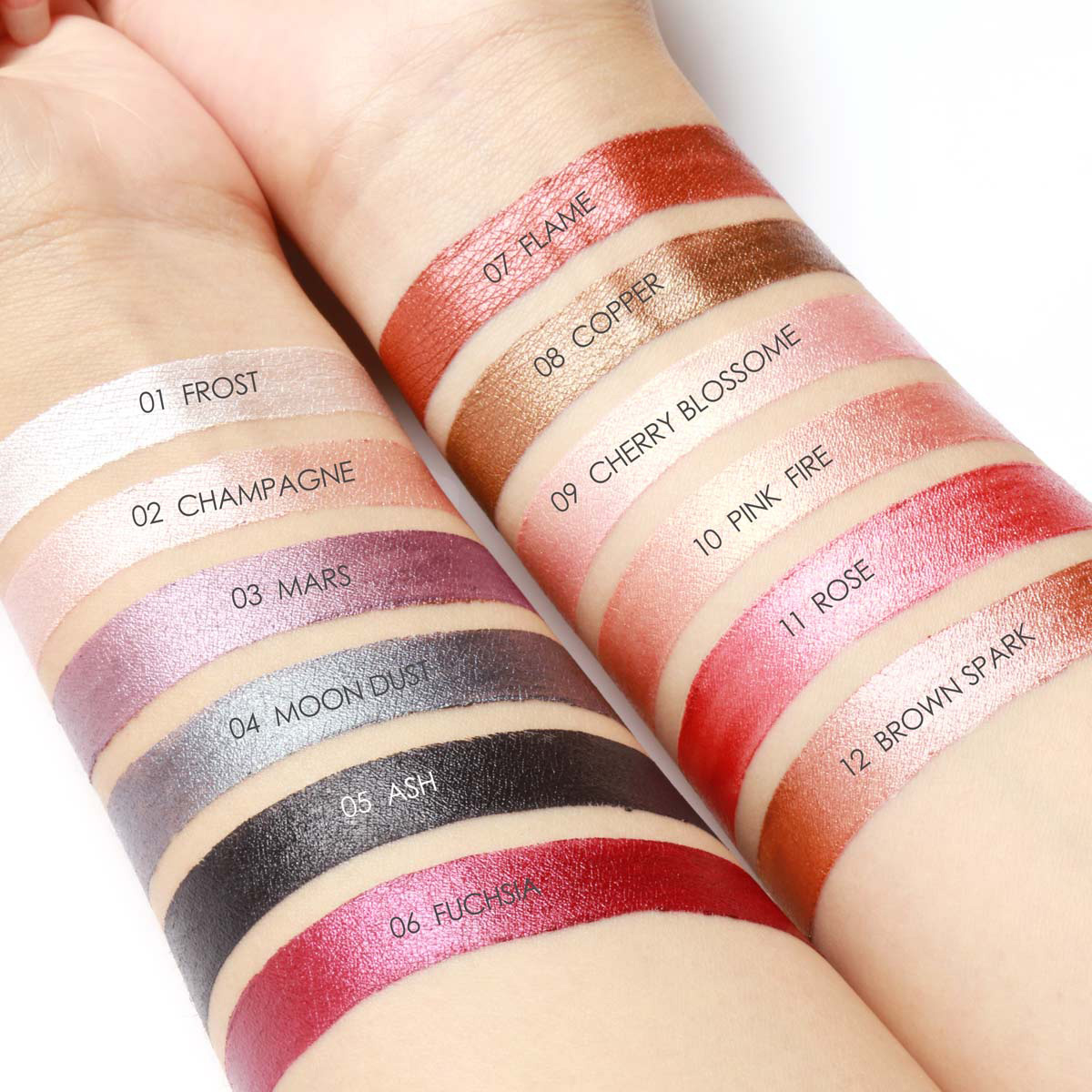 Тени-карандаш для век Eyeshadow Pencil, тон 14 gossip от Focallure + 4