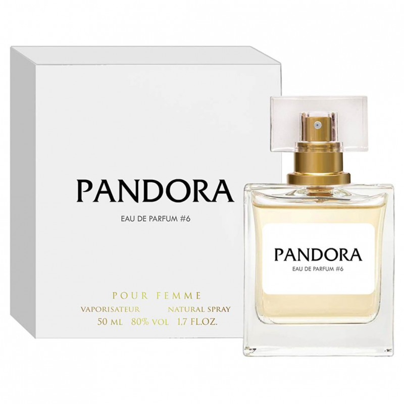 Парфюмерная вода женская №6 50мл от Pandora + 1