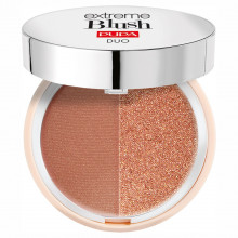 Румяна компактные для лица Extreme двойные, тон 120 Radiant Caramel — Glow Spice