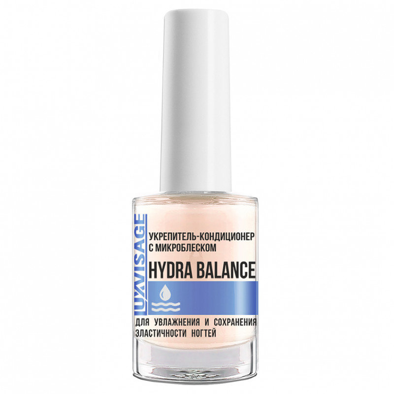 Укрепитель-кондиционер Hydra Balance с микроблеском от LuxVisage + 1