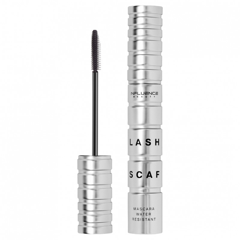 Тушь для ресниц Lash Scaf влагостойкая, черная от Influence Beauty + 1
