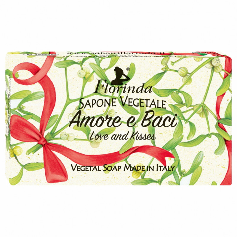Мыло Любовь и поцелуи Amore e Baci 100г от Florinda + 1