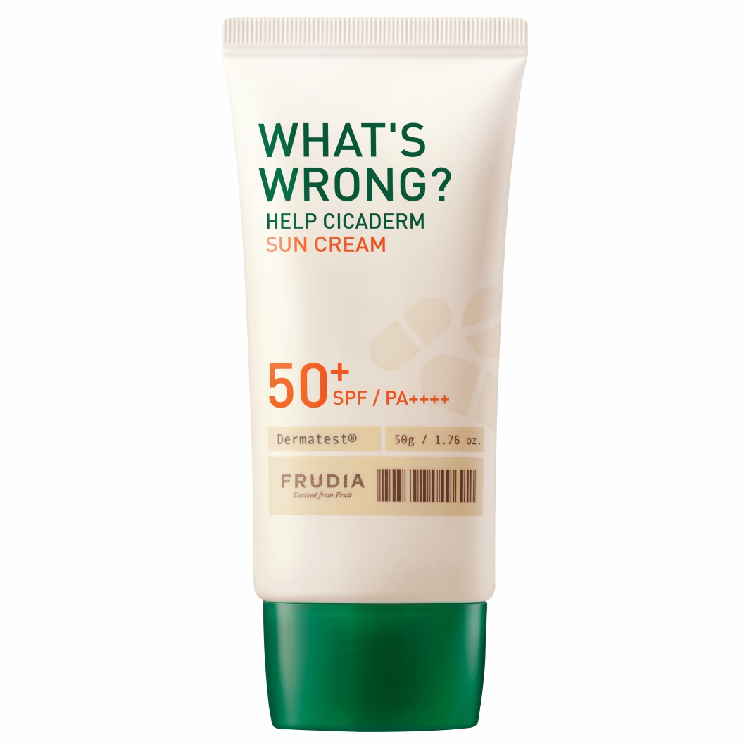 Солнцезащитный крем для чувствительной кожи SPF50+ PA++++ 50г от Frudia + 2