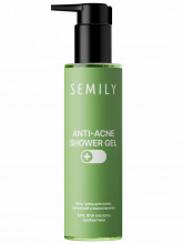 Гель-уход для кожи, склонной к высыпаниям Anti-Acne Shower Gel с АHA,BHA кислотами и пребиотиками 200мл
