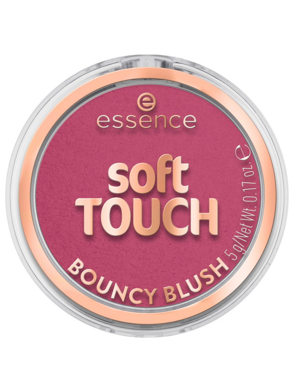 Румяна Soft Touch, тон 20 electric peony от Essence + 1