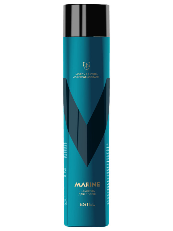 Alpha Шампунь для волос мужской Marine 300мл от Estel + 1