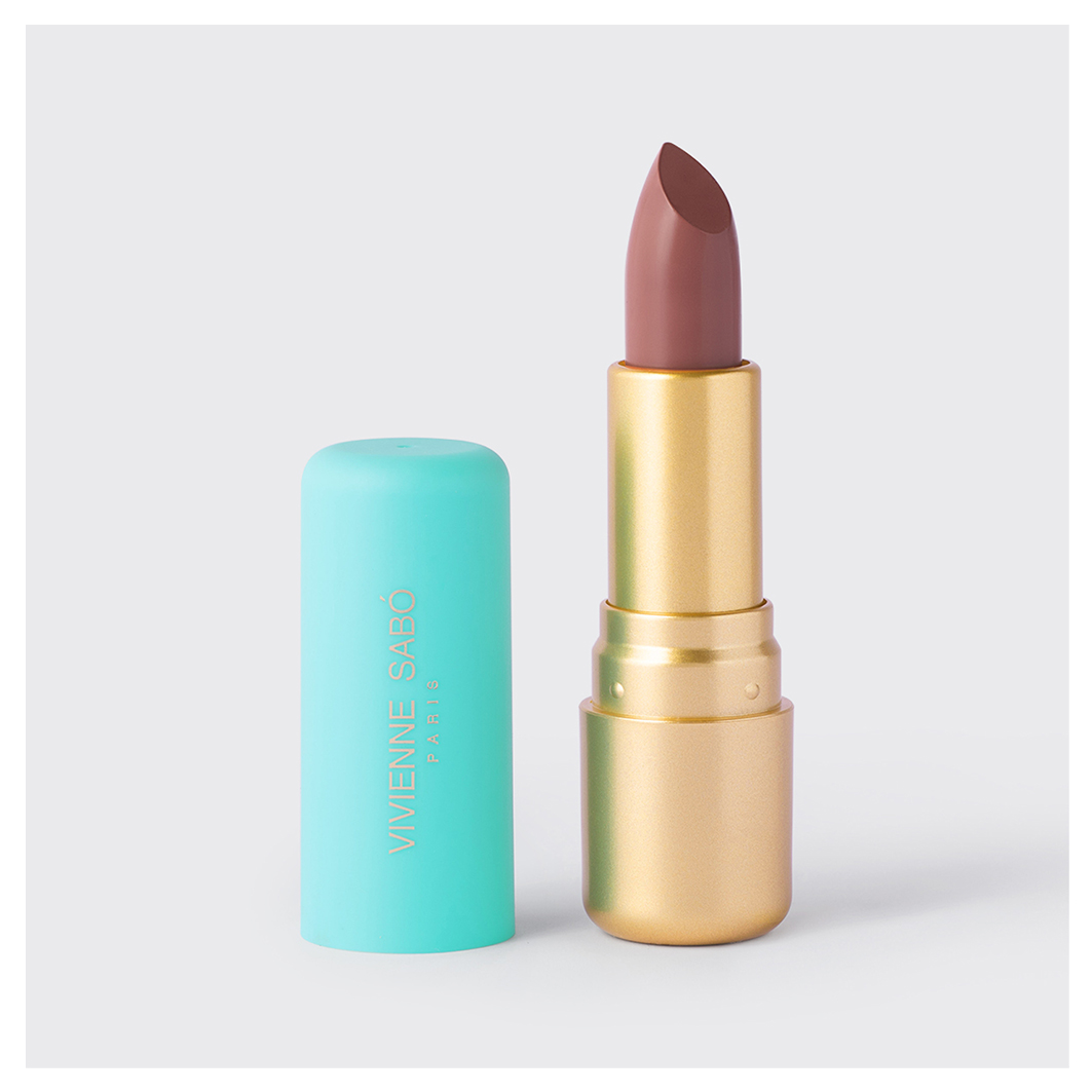 Помада для губ Nude Createur, тон 05 холодный бежевый от Vivienne Sabo + 4