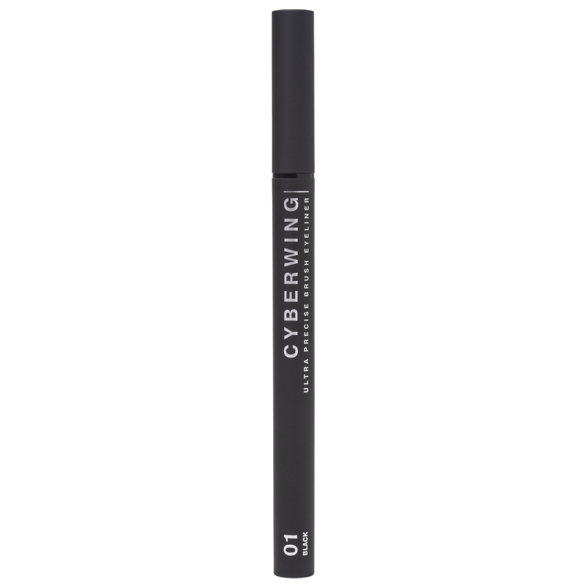 Подводка для глаз с кистью Cyberwing, тон 01 черный от Influence Beauty + 2