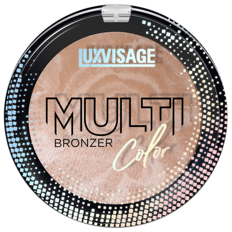 Бронзер многоцветный Multi Color, тон универсальный  от LuxVisage + 1