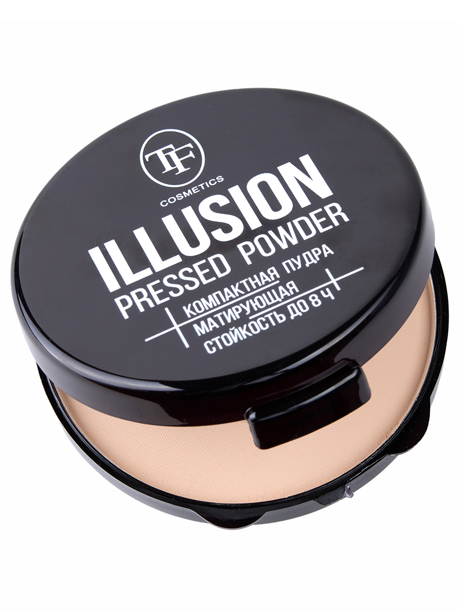 Пудра матирующая Illusion, тон 03 natural / нейтральный от TF cosmetics + 3