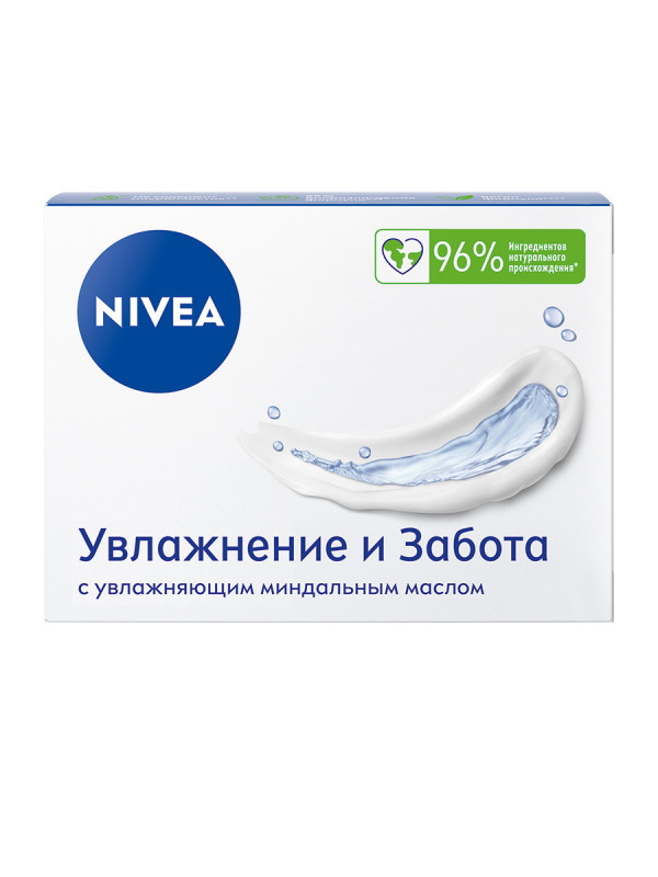 Крем-мыло Увлажнение и забота 100г от Nivea + 1