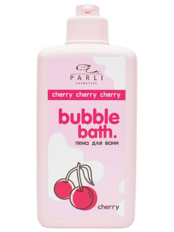 Пена для ванн Bubble Bath Cherry 480мл от Parli Cosmetics + 1