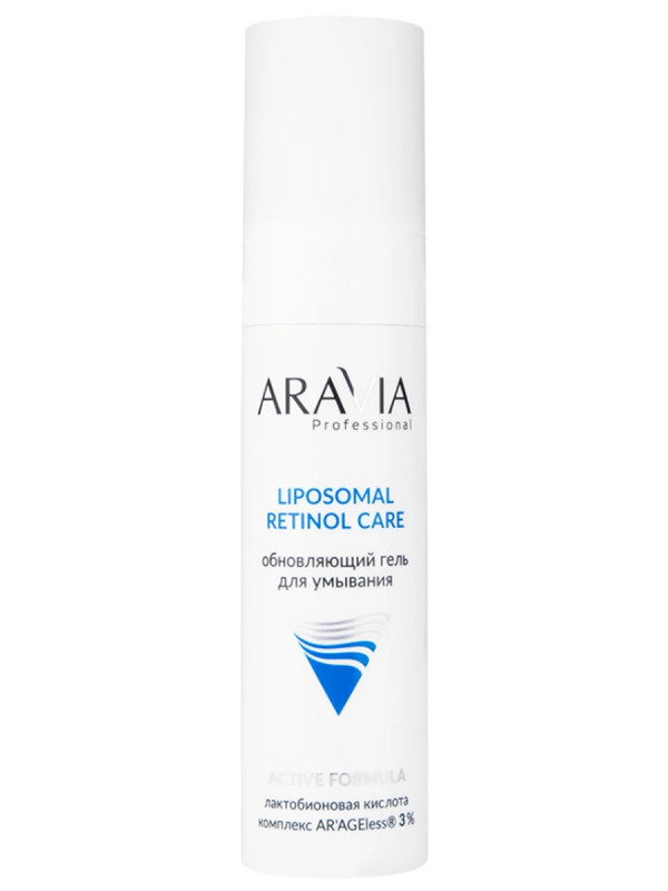 Professional Обновляющий Гель для умывания Retinol Care 250мл от ARAVIA + 1