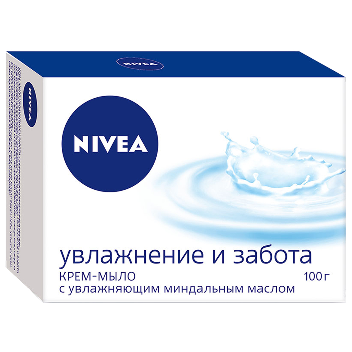 Крем-мыло Увлажнение и забота 100г от Nivea + 4