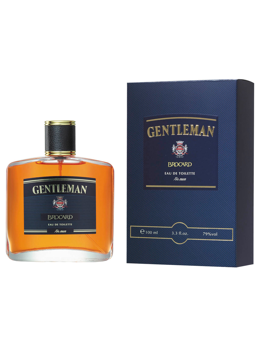 Туалетная вода мужская Gentleman 100мл от Brocard + 2