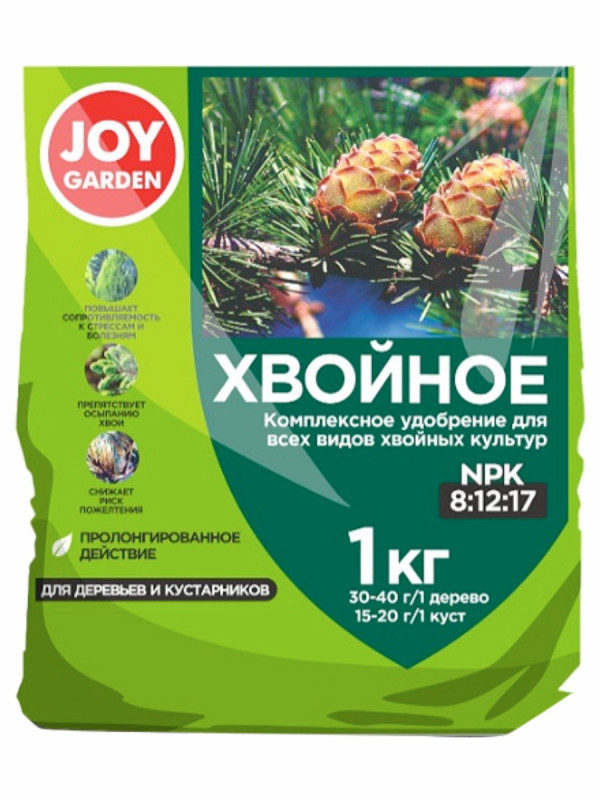 Удобрение Хвойное 1кг от Joy + 1