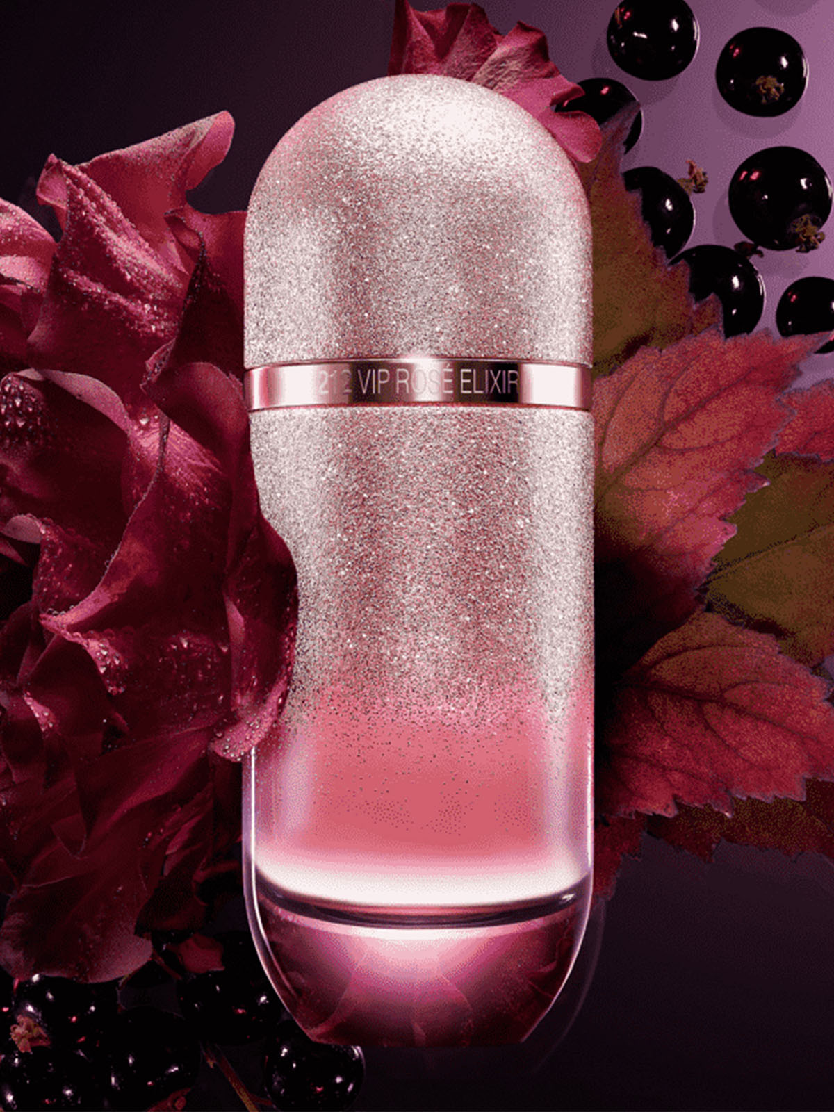 212 VIP Rose Elixir Парфюмерная вода женская 50мл от Carolina Herrera + 3