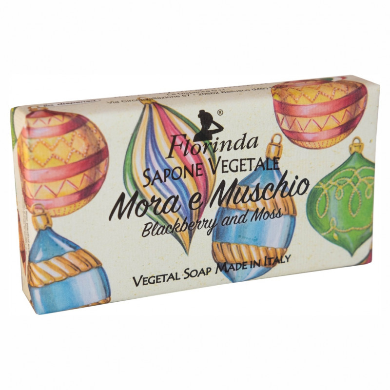 Мыло Ежевика и мускус Mora e Muschio 100г от Florinda + 1