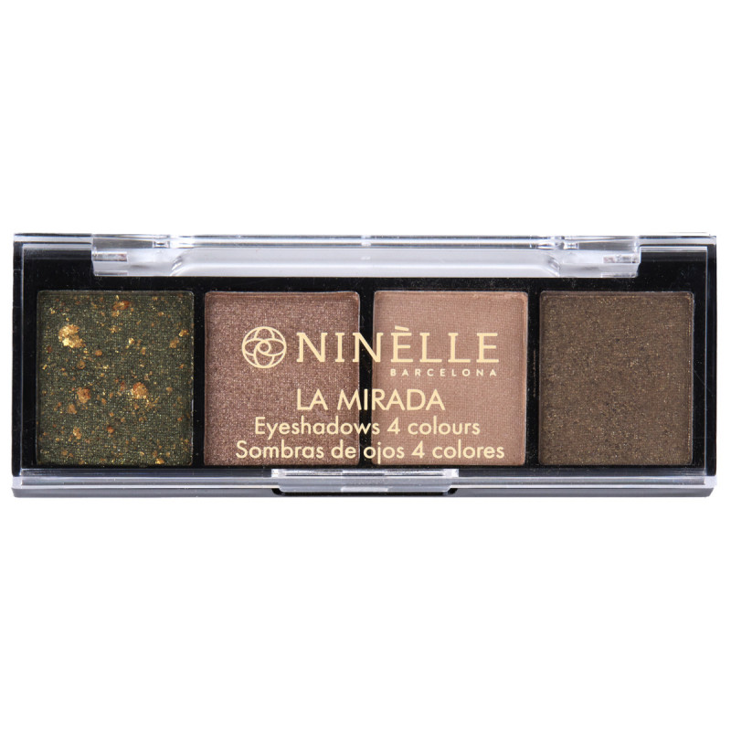 Палетка теней для век La Mirada №510 сияющий оливковый от Ninelle + 1
