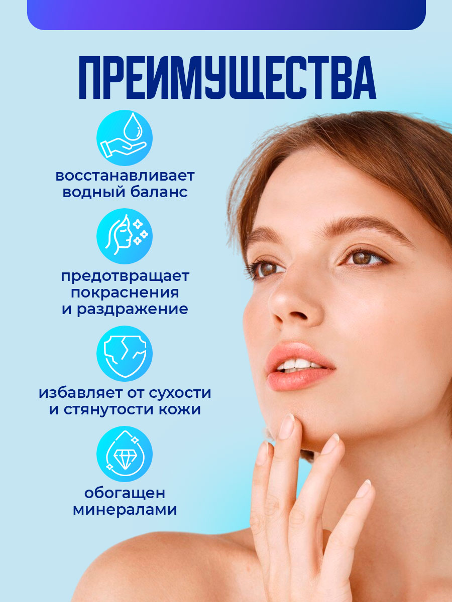 Aqua-спрей Витамины для лица 95мл  от Novosvit + 3