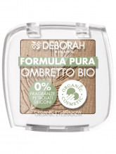 Тени для век Formula Pura Ombretto Bio, тон 08 каштаново-коричневый