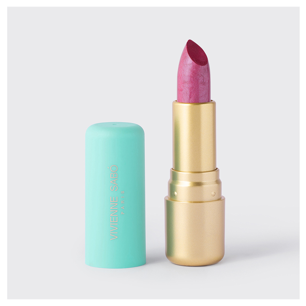 Помада для губ Nude Createur, тон 12 сияющий темно-розовый от Vivienne Sabo + 4