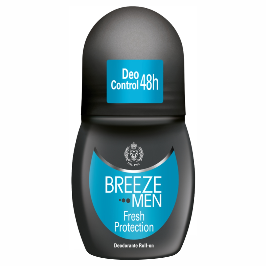 Men Дезодорант роликовый Fresh Protection мужской 50мл от Breeze + 2