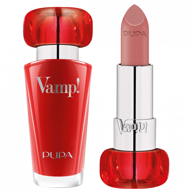 Помада для губ Vamp!, тон 102 rose nude от Pupa + 1