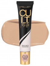 Матирующий Тональный крем Cult Matte Foundation, тон 03 бежевый