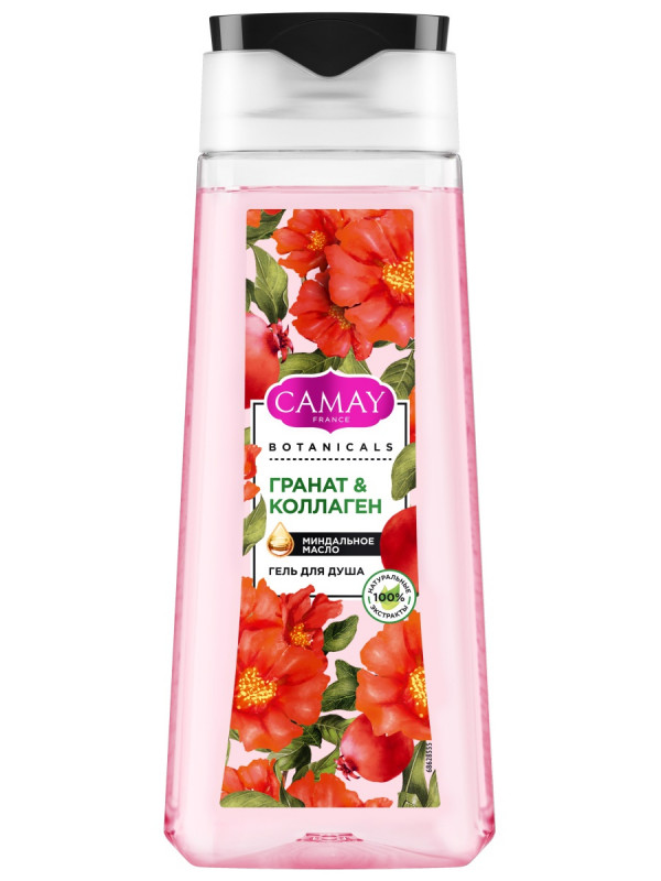 Гель для душа Цветы граната Botanicals 250мл  от Camay + 1