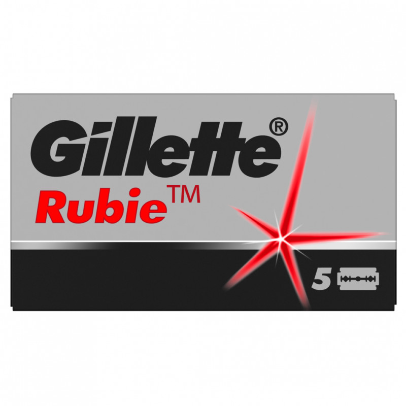 Лезвия Rubie Platinum Plus 5шт от Gillette + 1