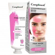 Pink Mask Успокаивающая маска для лица Розовая Комфорт & Мягкость 80мл