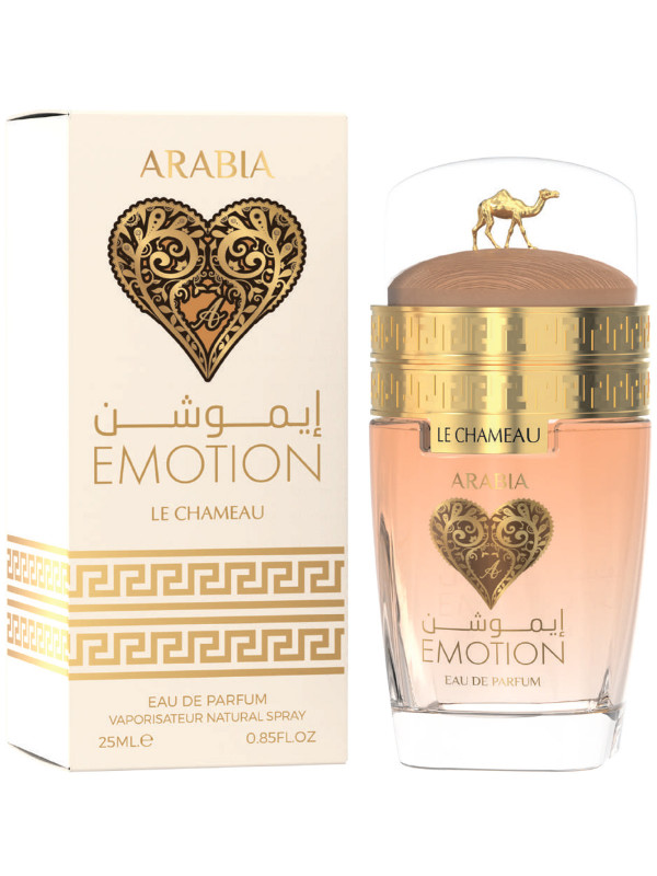 Парфюмерная вода женская Arabia Emotion 25мл от LE CHAMEAU + 1