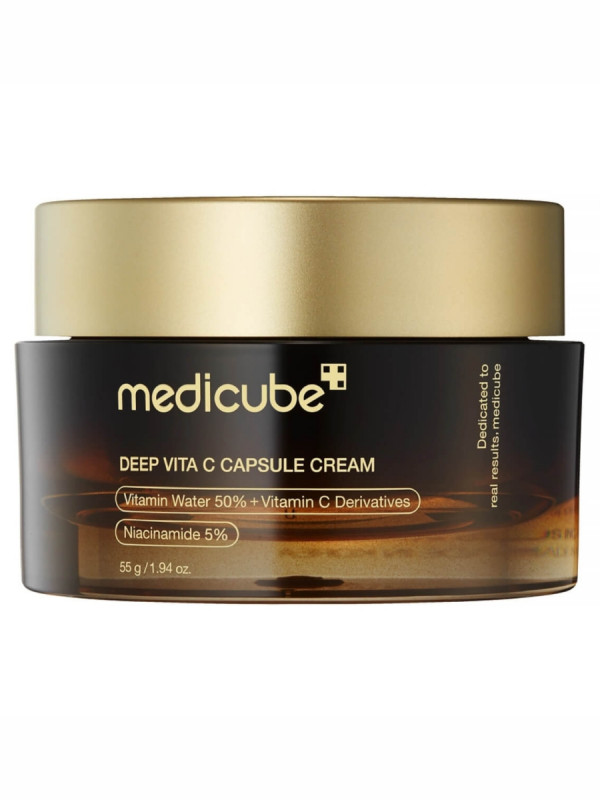 Крем капсульный с Витамином С и феруловой кислотой Deep Vita C Capsule Cream 55г от Medicube + 1