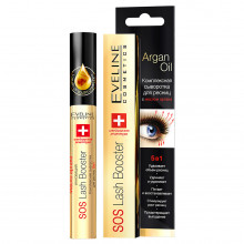 Eveline Cosmetics - Сыворотка комплексная для ресниц с маслом аргана Sos Lash Booster 5в1 10мл