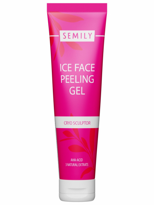 Пилинг-гель для лица Ice Face Peeling Gel 75мл от Semily + 1