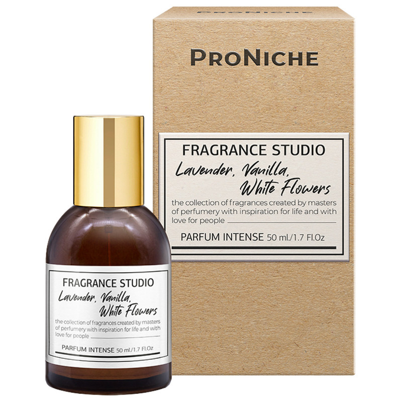 Духи группы Экстра Fragrance Studio Lavender, Vanilla, White Flowers 50мл от ProNiche + 1