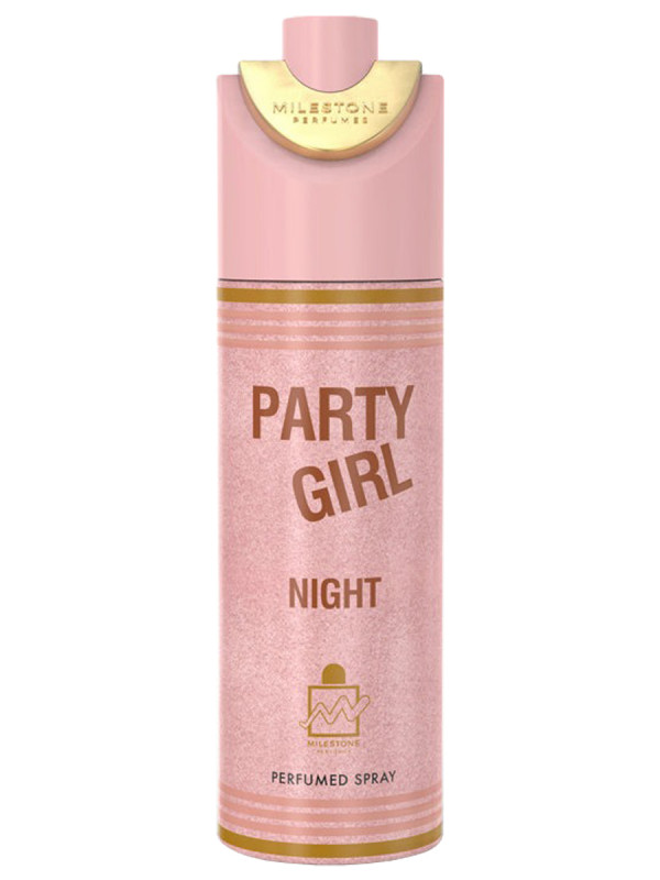 Парфюмированный Дезодорант спрей женский Party Girl Night 200мл от Milestone + 1
