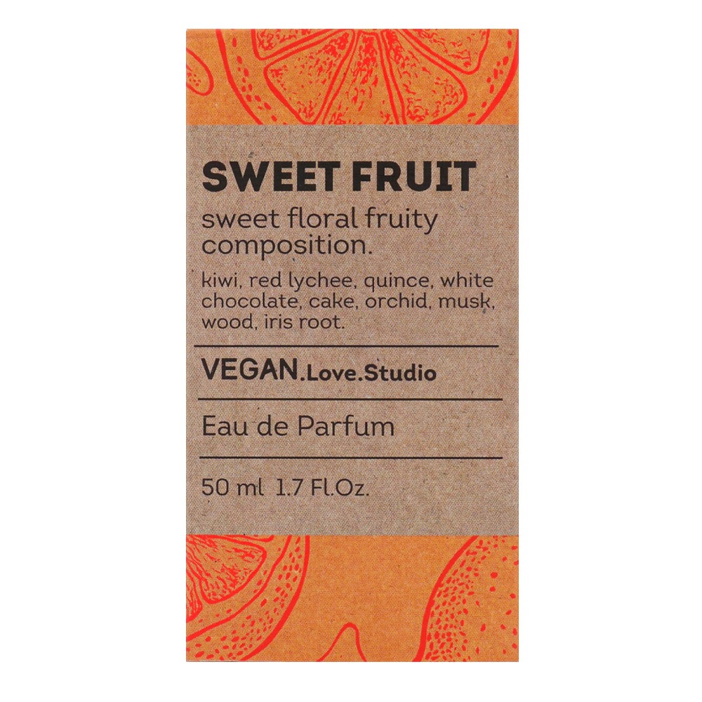 Парфюмерная вода женская Sweet Fruit 50мл от VEGAN.Love.Studio + 2