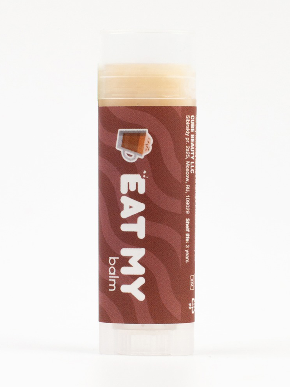 Бальзам для губ Шоколадный капучино 4,8г от Eat My + 3