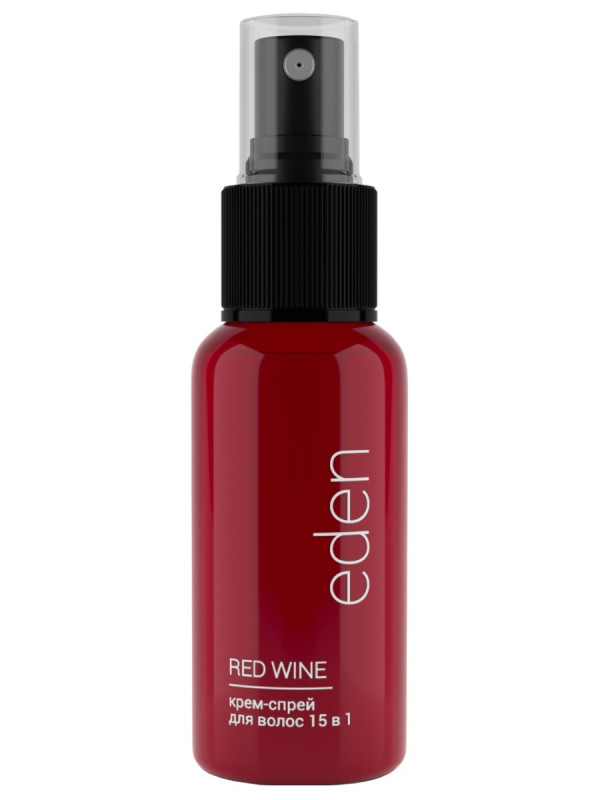 Крем-спрей для волос 15в1 Red Wine 30мл от EDEN + 1