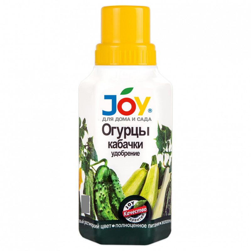 Жидкое удобрение Огурцы, кабачки 0,33л от Joy + 1