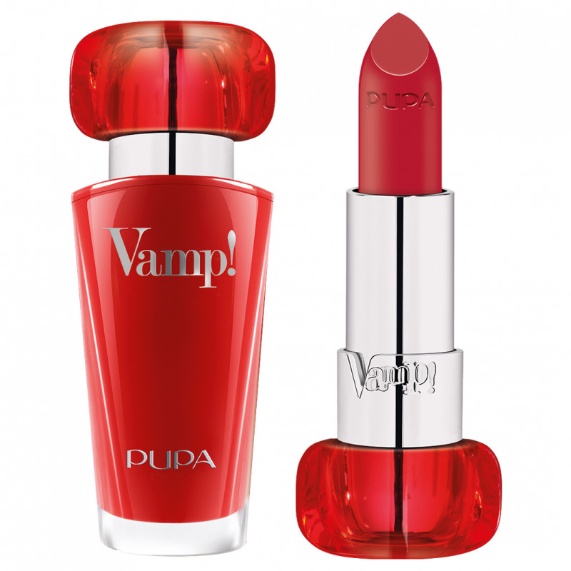 Помада для губ Vamp!, тон 202 lovely cherry от Pupa + 1